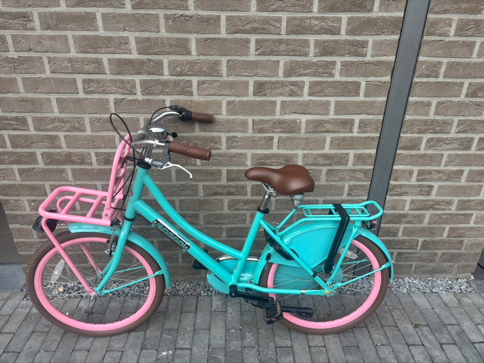 Popal 22inch - meisjes fiets - super netjes, Ophalen, Terugtraprem, 22 inch, Zo goed als nieuw