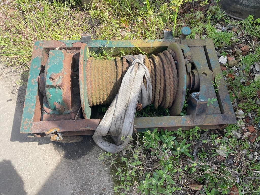 Winch 20 ton, Ophalen