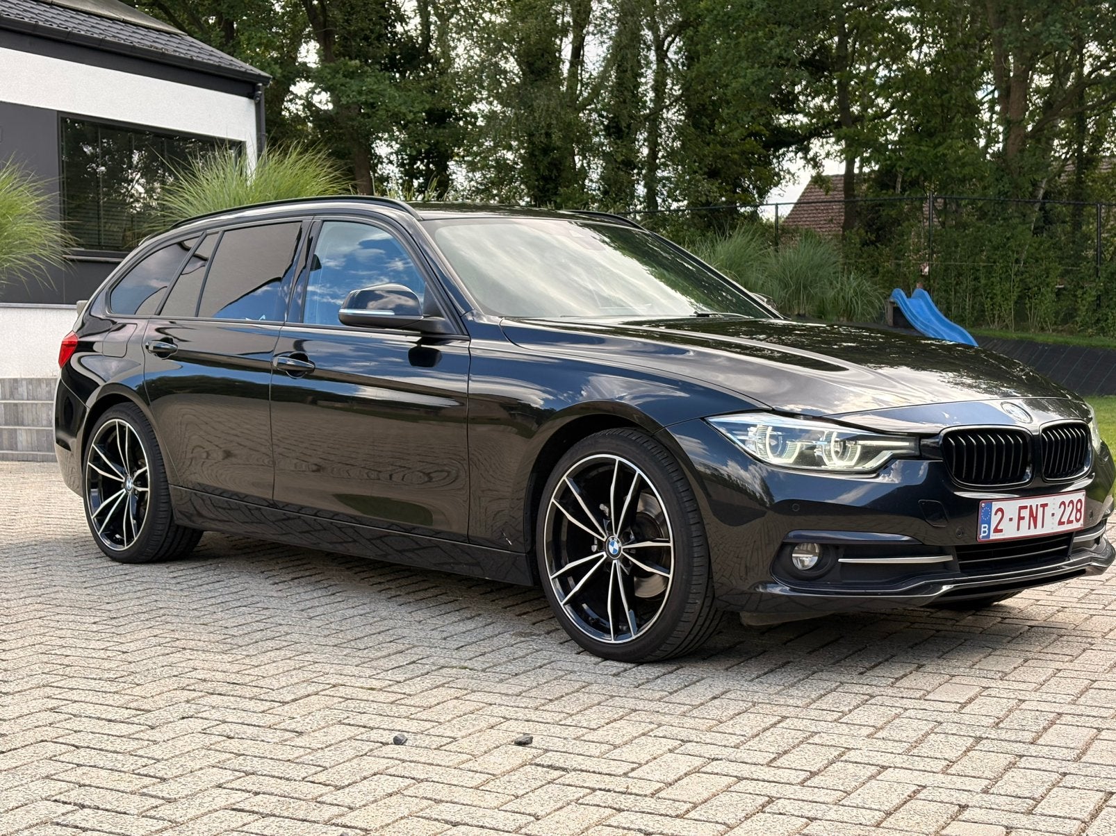 Bmw 3 touring dA shadowline, Auto's, BMW, Automaat, Achterwielaandrijving, 1995 cc, 4 cilinders