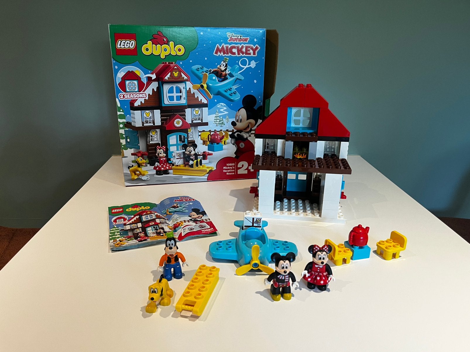Lego Duplo 10889 Maison de vacances de Mickey, Enlèvement ou Envoi, Comme neuf, Duplo