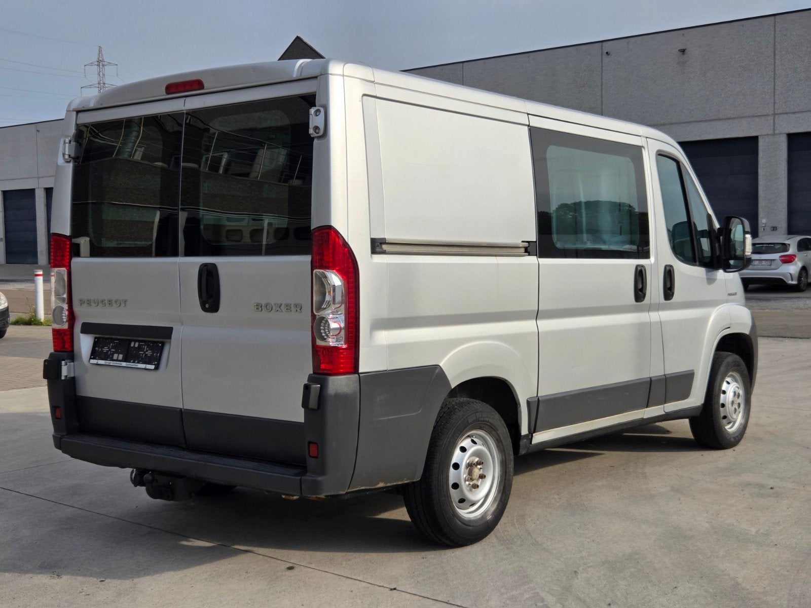 Peugeot Boxer 2.2 HDi ** 99.000 Km ** Contrôle technique OK, 2198 cm³, Argent ou Gris, Achat, Volant multifonction