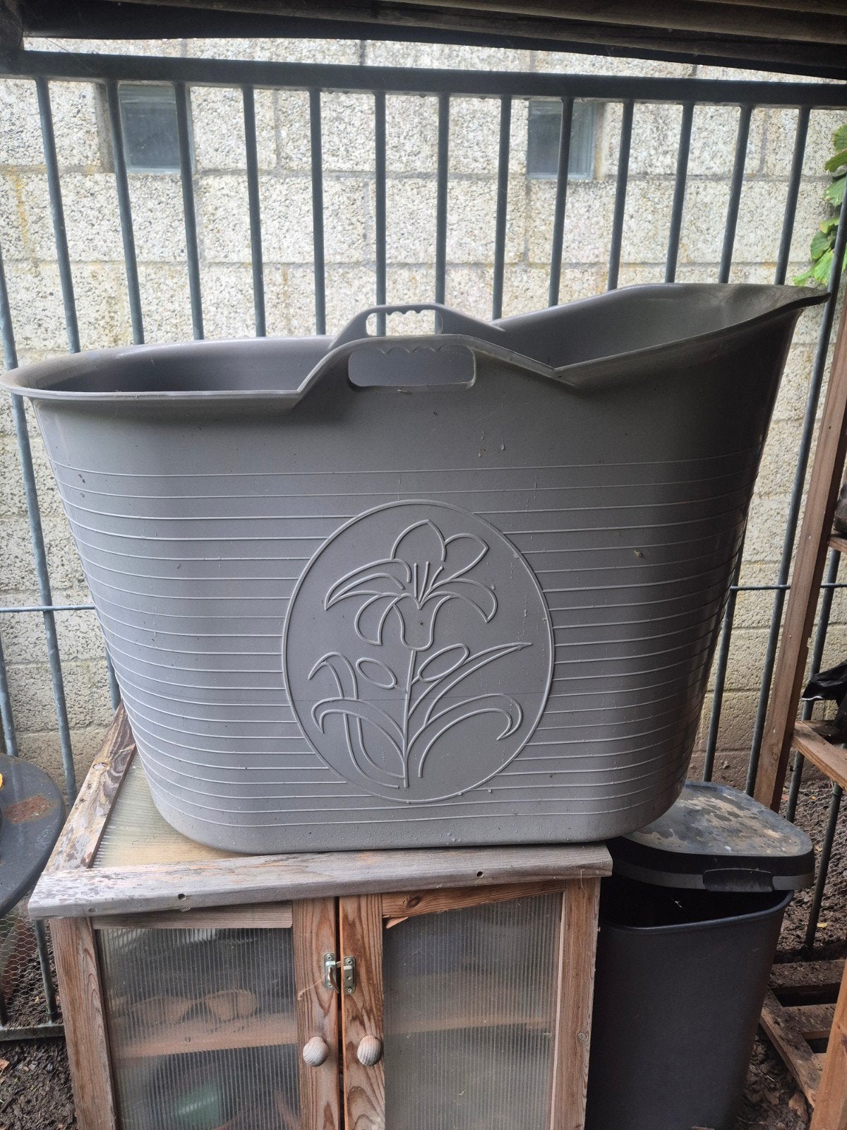 ijsbad, Tuin en Terras, Ophalen