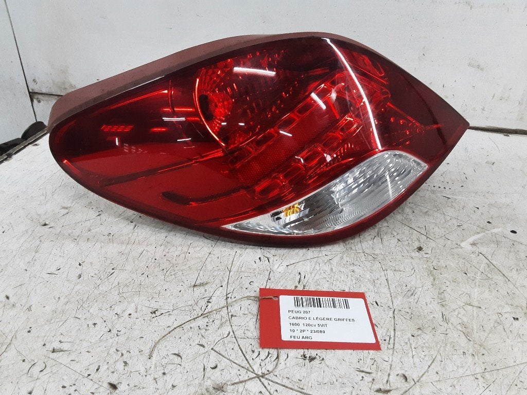 FEU ARRIÈRE GAUCHE Peugeot 207 CC (WB) (968656728000), Mevr. I. Hauben, Utilisé, Rue de l'Espoir 34 34
4030  GRIVEGNÉE, BE, Info@Collignon.be
