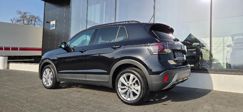 VW T-Cross 1.0 TSI 115 DSG Matrix 17Z IQ.Drive **NIEUW**, Auto's, Euro 6, Zwart, Bedrijf, 5 zetels
