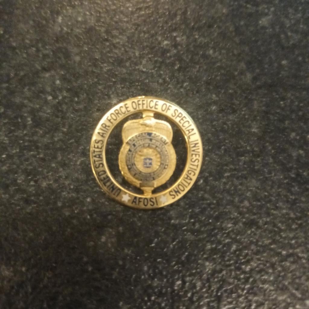 Pins usa air force office, Verzamelen, Militaria | Algemeen, Verzenden, Luchtmacht