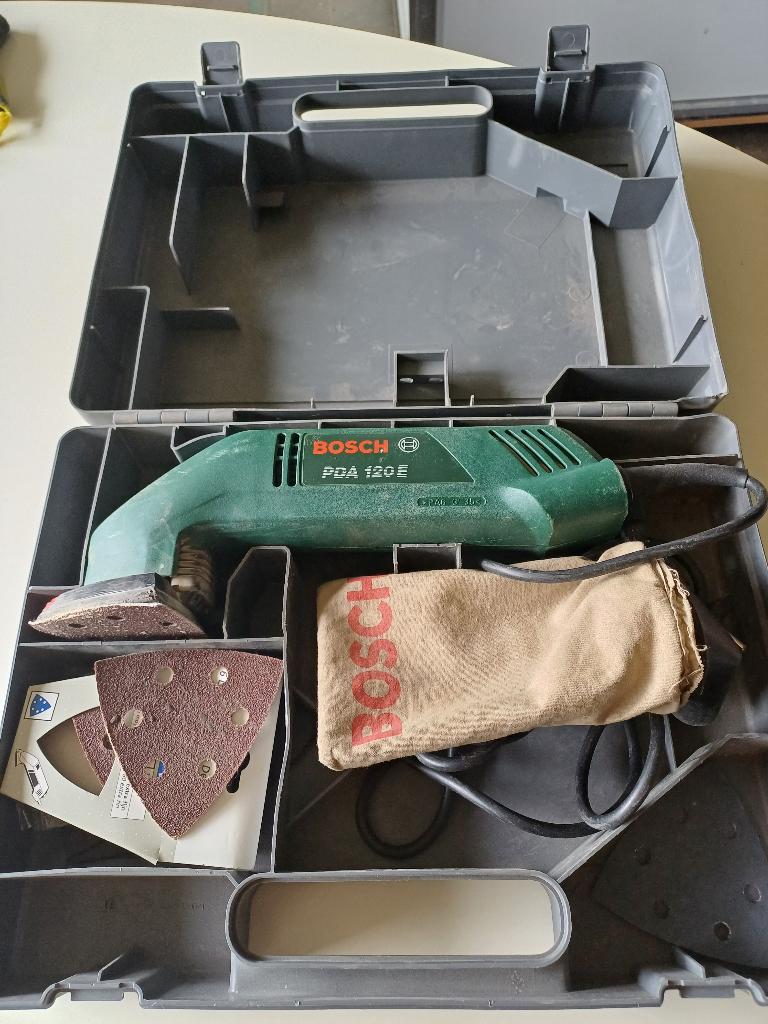 Bosch schuurmachine, Enlèvement, Utilisé