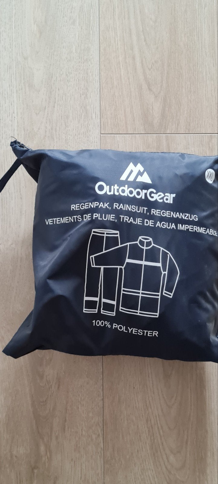 regenpak, Ophalen, Regenpak