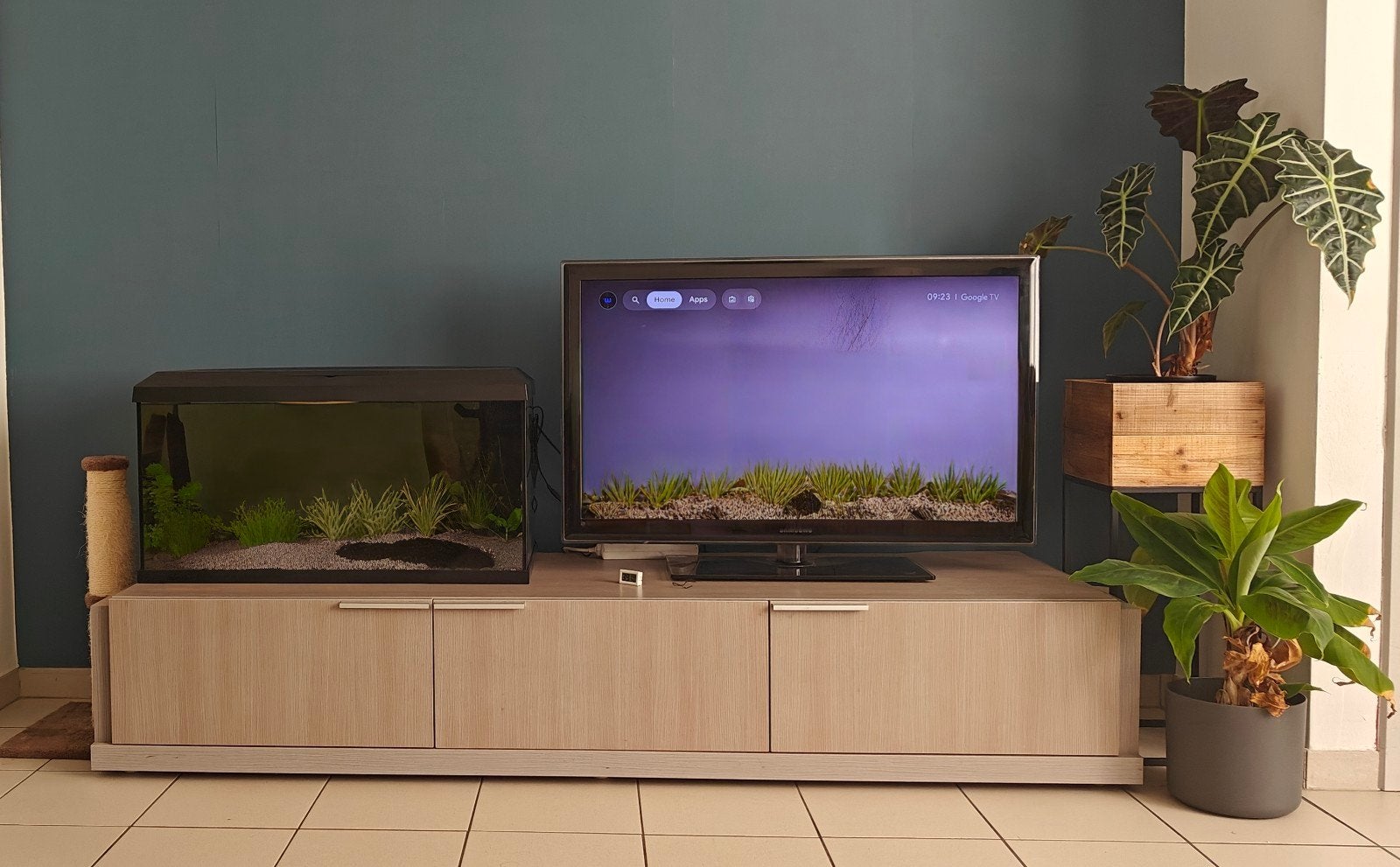 tv meubel, Ophalen, 50 tot 75 cm, 200 cm of meer, Minder dan 100 cm