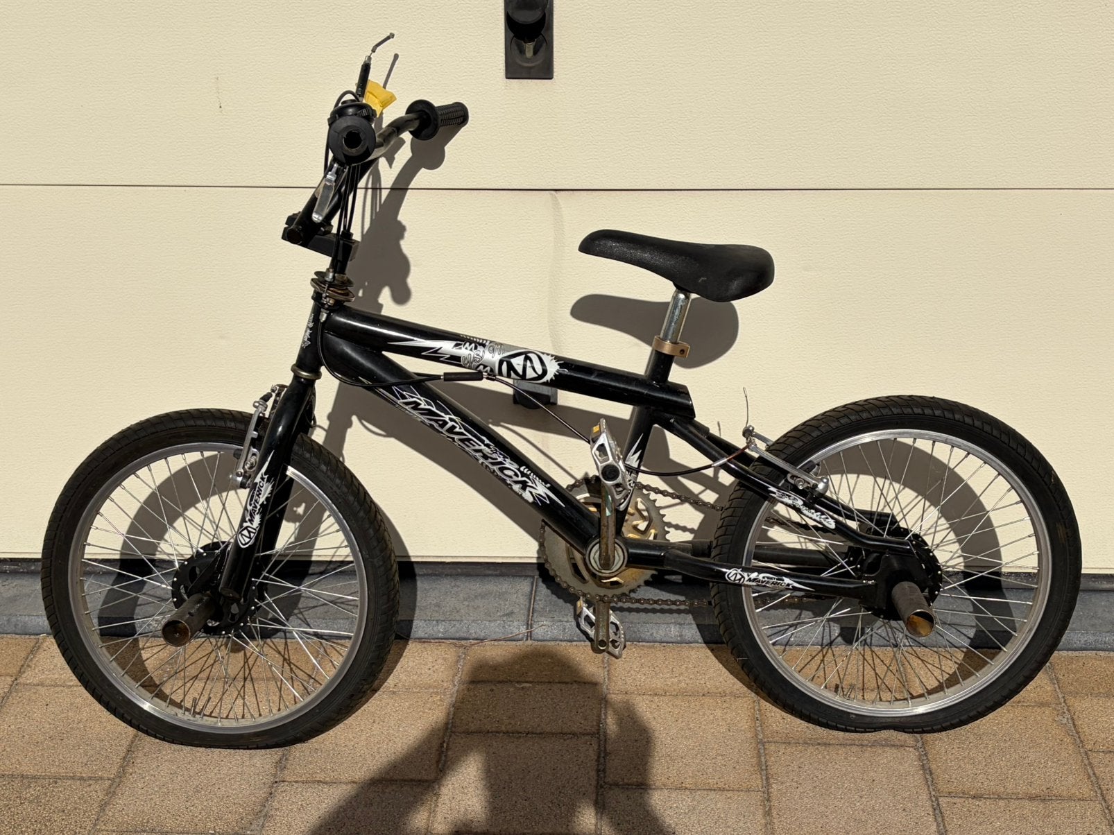 Kinderfiets BMX, Fietsen en Brommers, Ophalen, Gebruikt, Staal, Stuur 360° draaibaar