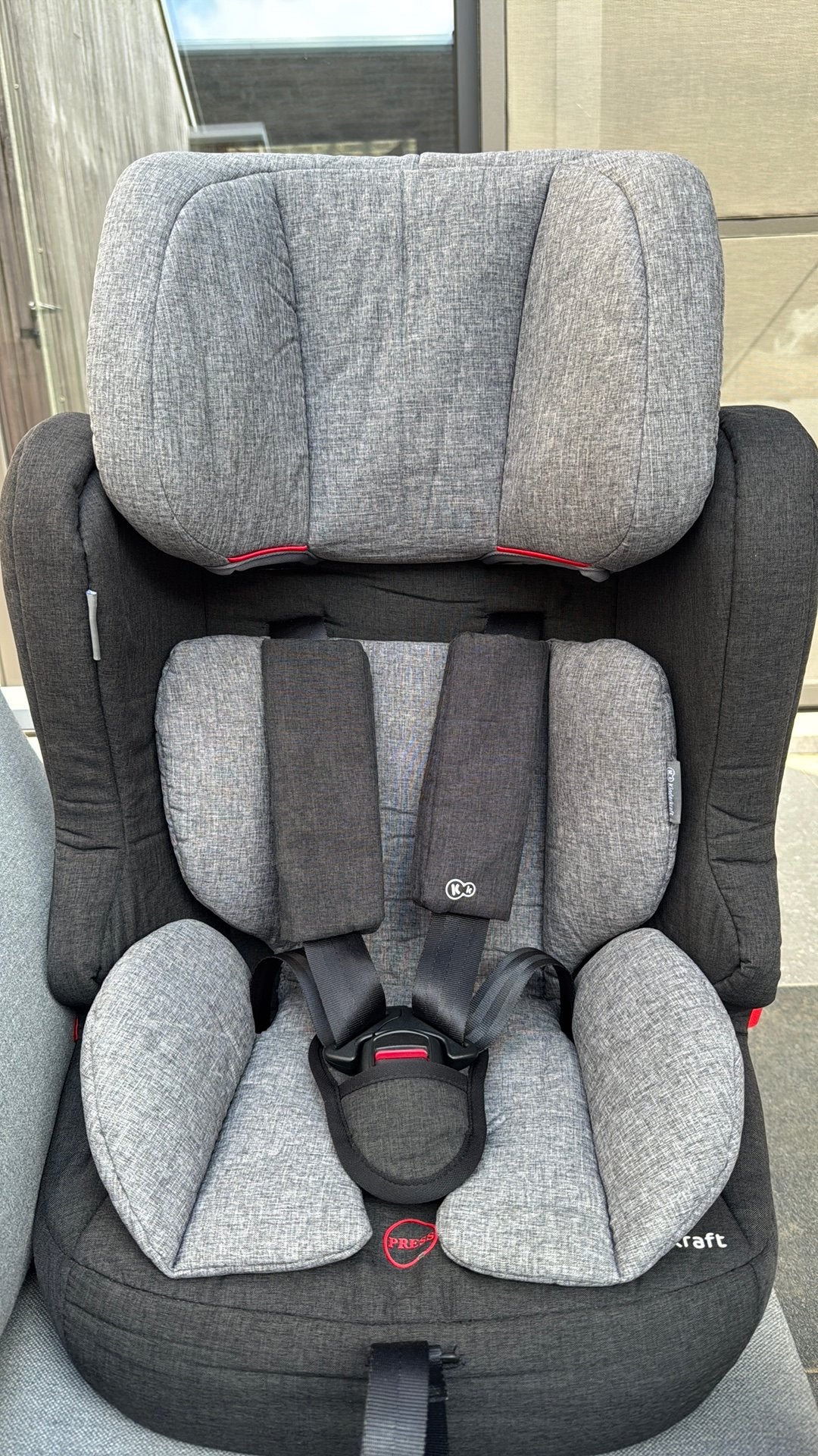 Kinderkraft autostoel 9 - 36 kg, Ophalen, Zo goed als nieuw, Isofix