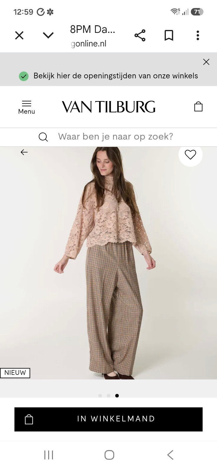 Splinternieuwe  blouse 8PM, Kleding | Dames, Blouses en Tunieken, Ophalen of Verzenden