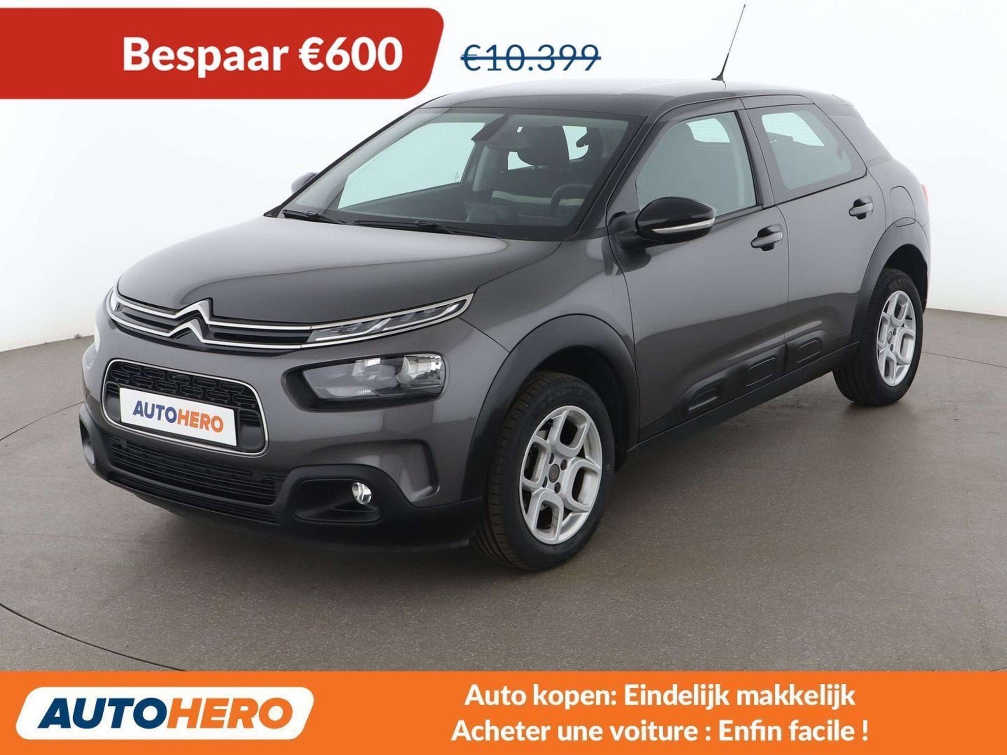 Citroën C4 Cactus 1.2 e-THP Feel (bj 2019), Auto's, Stof, Gebruikt, 1199 cc, Overige brandstoffen