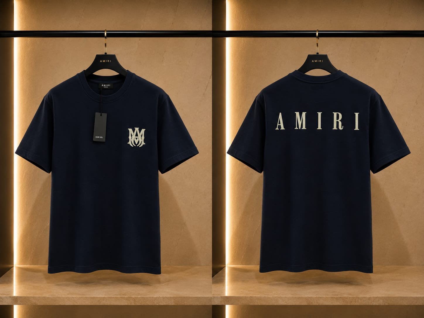 T-shirts Amiri, Kleding | Heren, Ophalen of Verzenden, Nieuw, Blauw