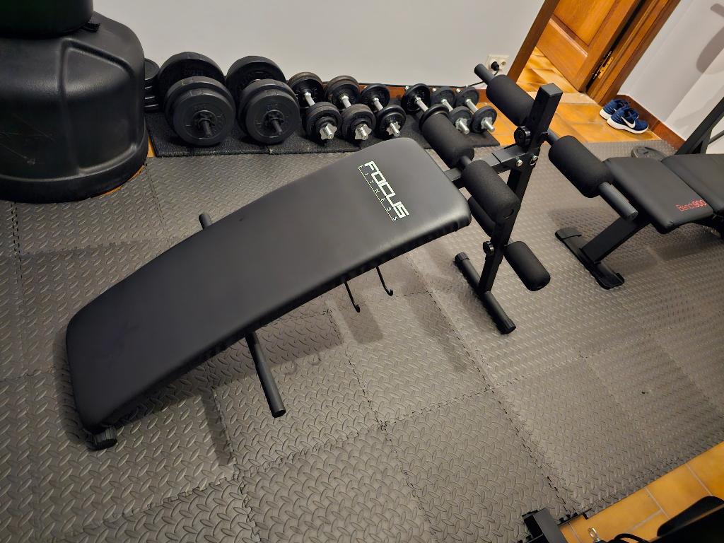 Sit up bank, Sport en Fitness, Ophalen, Zo goed als nieuw, Fitnessbank