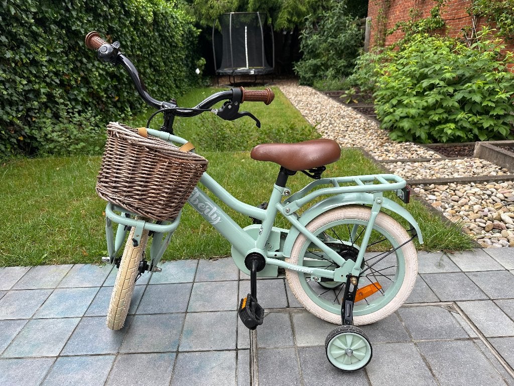 Liberty meisjesfiets Groen 14 inch, Ophalen, Gebruikt, 14 inch of minder, Handrem