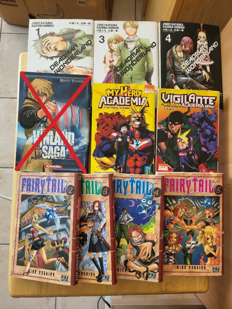 Lot de mangas (PRIX EN DESCRIPTION), Boeken, Strips | Comics, Meerdere comics, Ophalen, Japan (Manga)