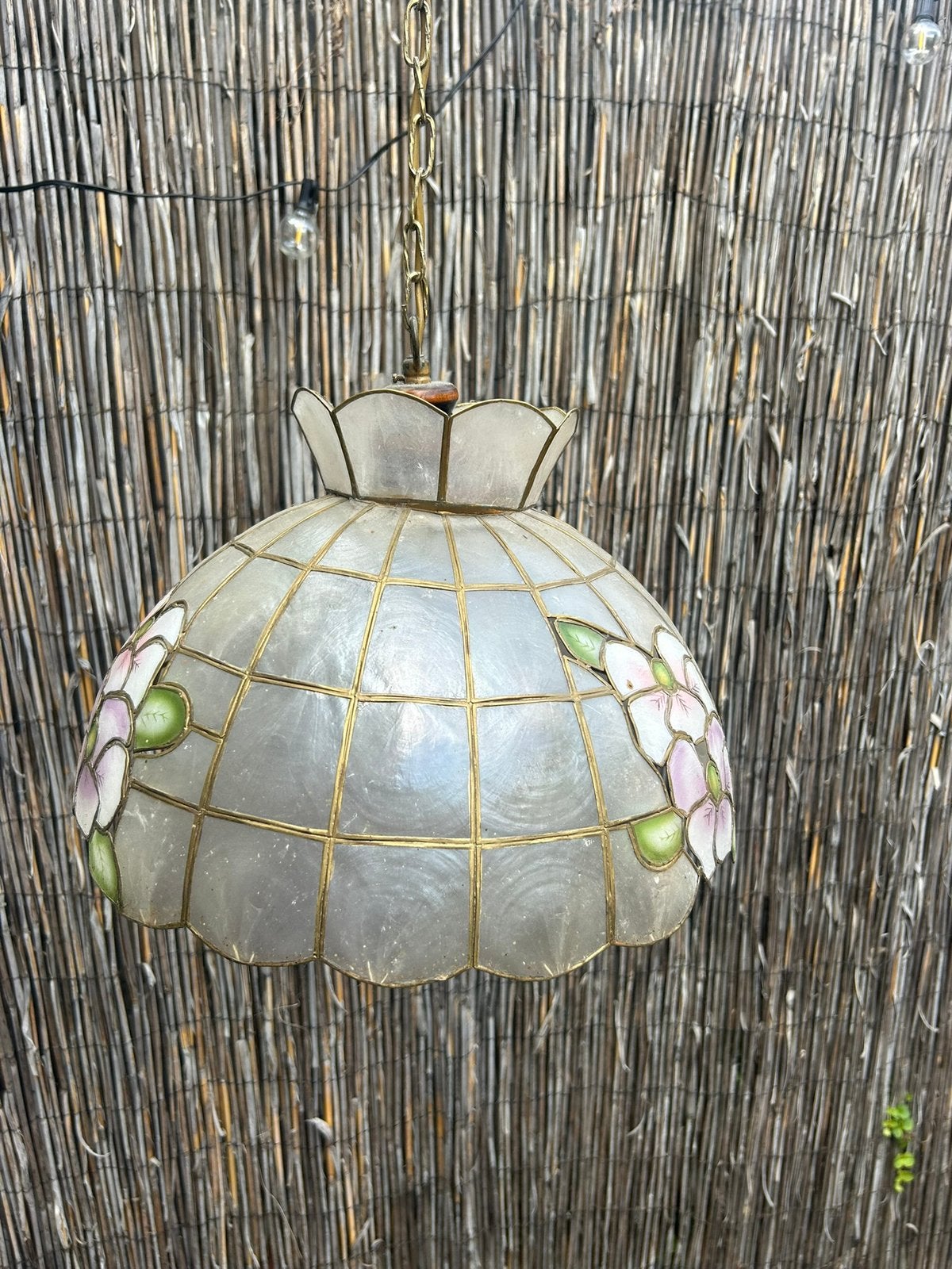 2 lustres, Huis en Inrichting, Kunststof, Gebruikt, Meerkleurig, Hanglamp