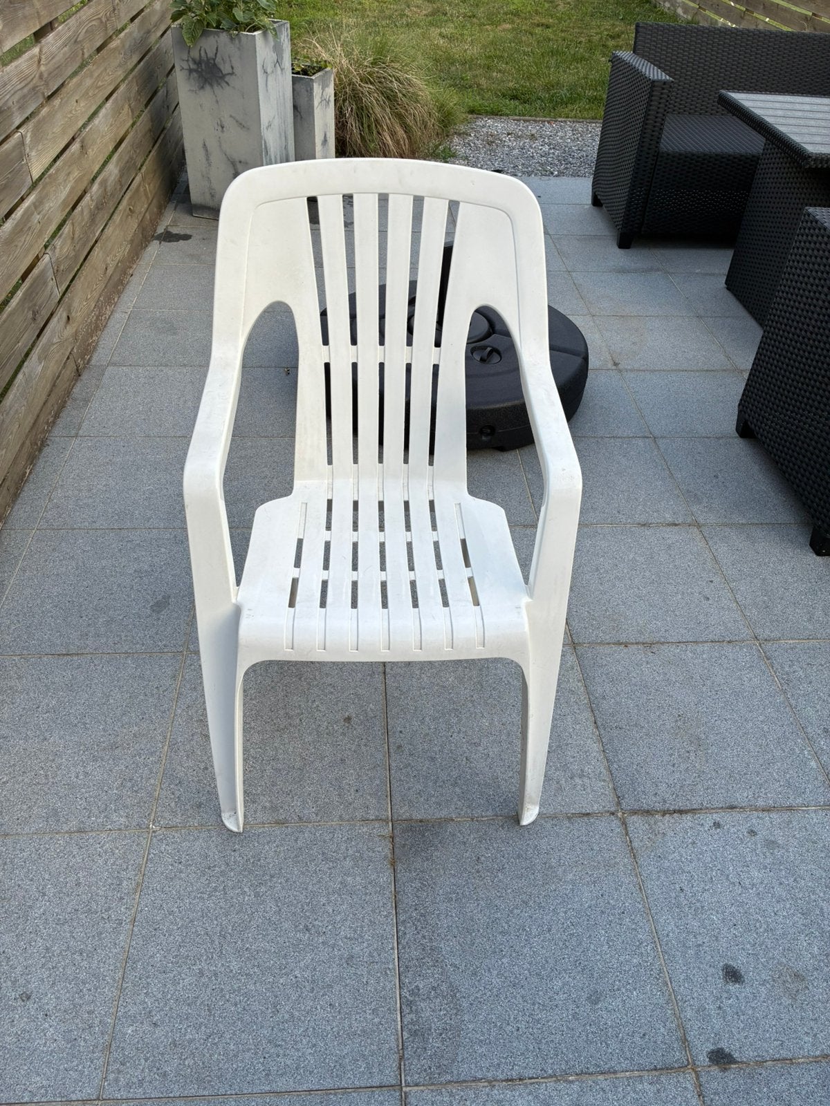 Terras stoelen, Ophalen, Gebruikt, Plastic