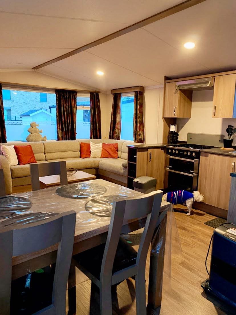 A vendre caravane résidentielle a la vote belge, Caravanes & Camping, Enlèvement ou Envoi, Comme neuf