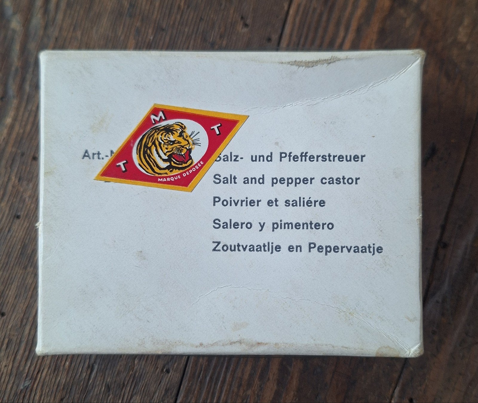 Gerda Chrom peper en zoutvat, Ophalen of Verzenden