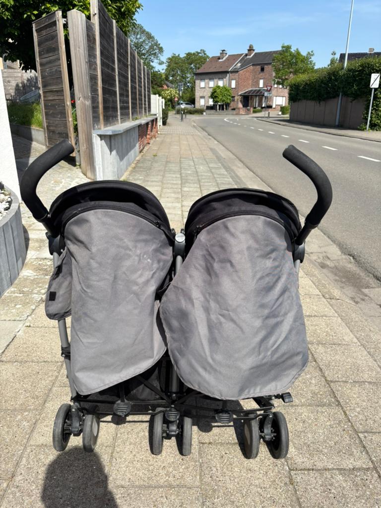 Chicco echo dubbele kinderwagen, Enlèvement, Comme neuf