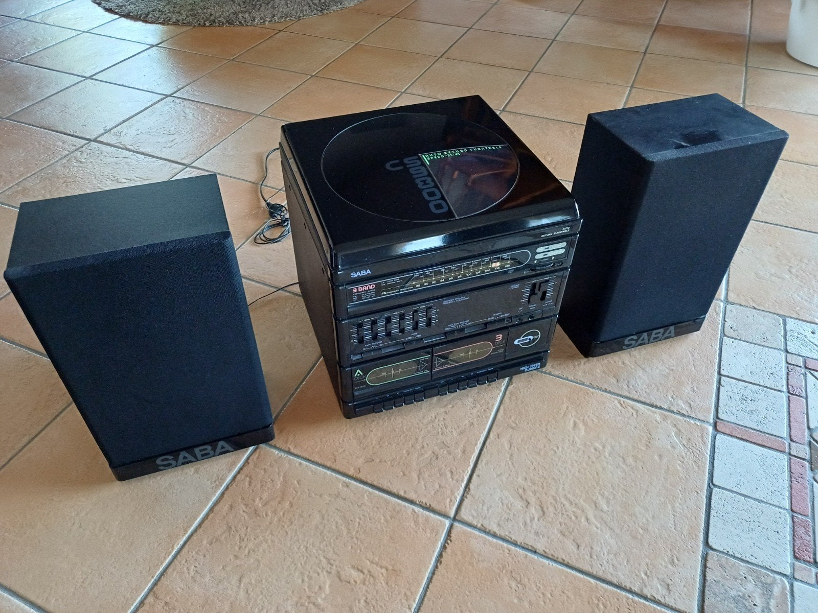 Chaine Hifi SABA C9800, Autres marques, Micro chaîne, Deck cassettes ou Lecteur-enregistreur de cassettes, Comme neuf
