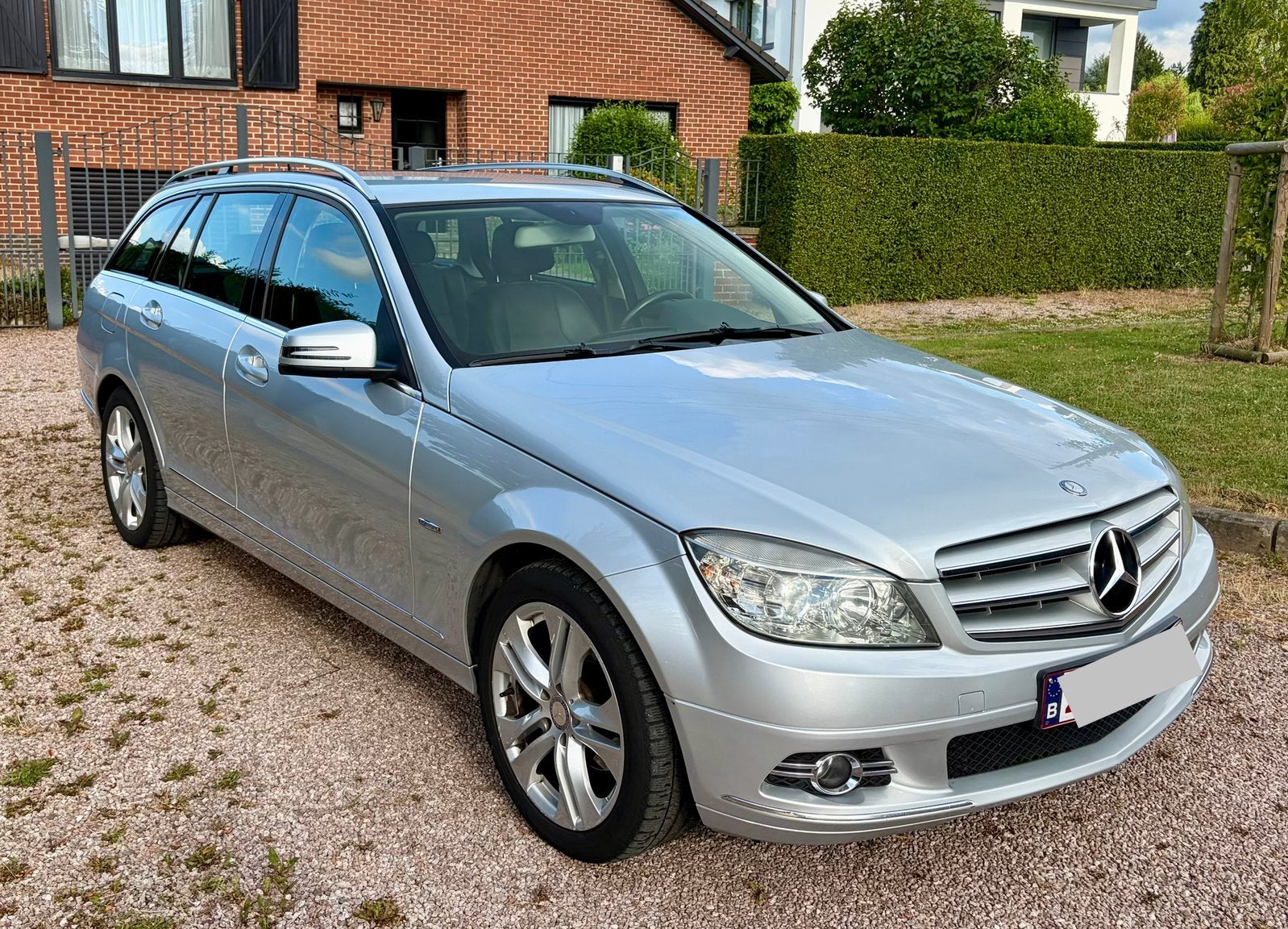 Mercedes C200 Automatique, Auto's, Mercedes-Benz, Euro 5, Achterwielaandrijving, Zwart, 4 cilinders