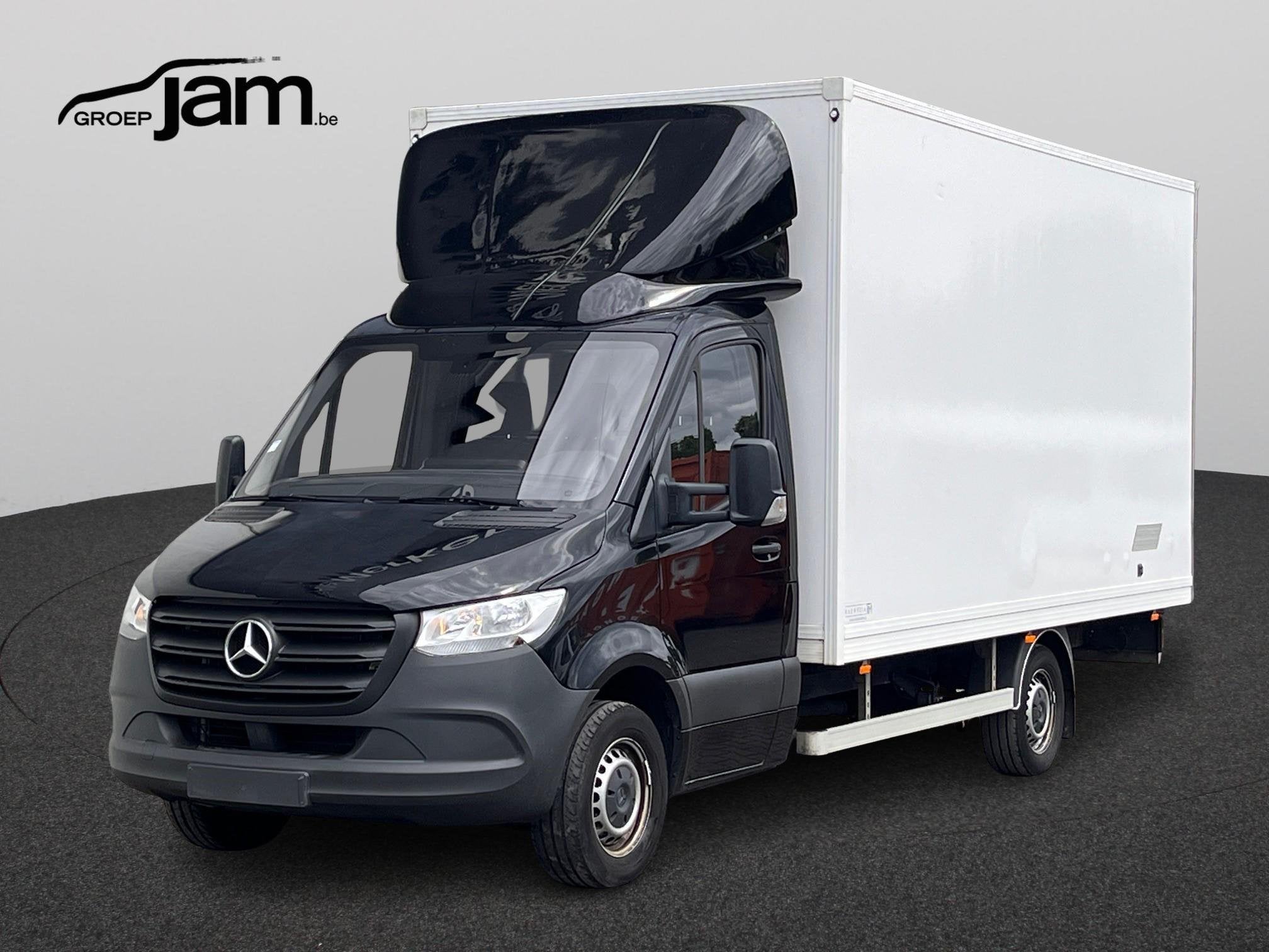 Mercedes-Benz Sprinter 317 CDI Chassis L3 RWD 3.5T, Gebruikt, Euro 6, 4 cilinders, Zwart