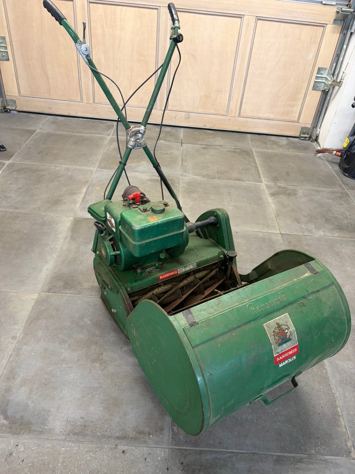 Ransomes 18” Kooimaaier, Tuin en Terras, Kooimesmaaier, Ophalen, Gebruikt, Opvangbak