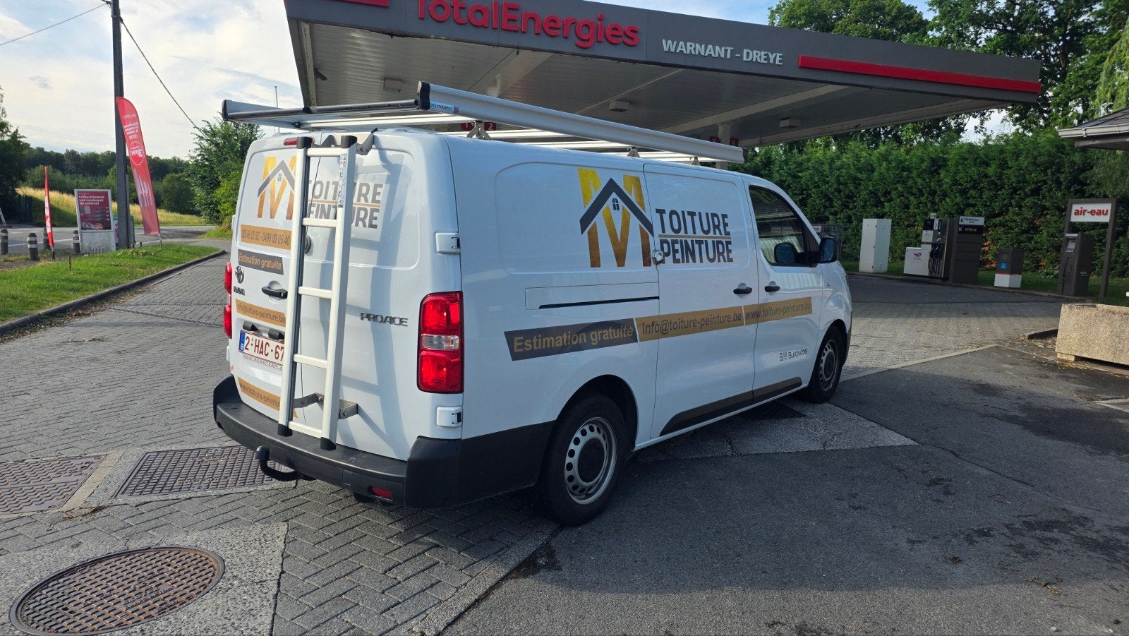 Toyota Proace camionnette utilitaire, Achat, Euro 6, 3 places, Noir