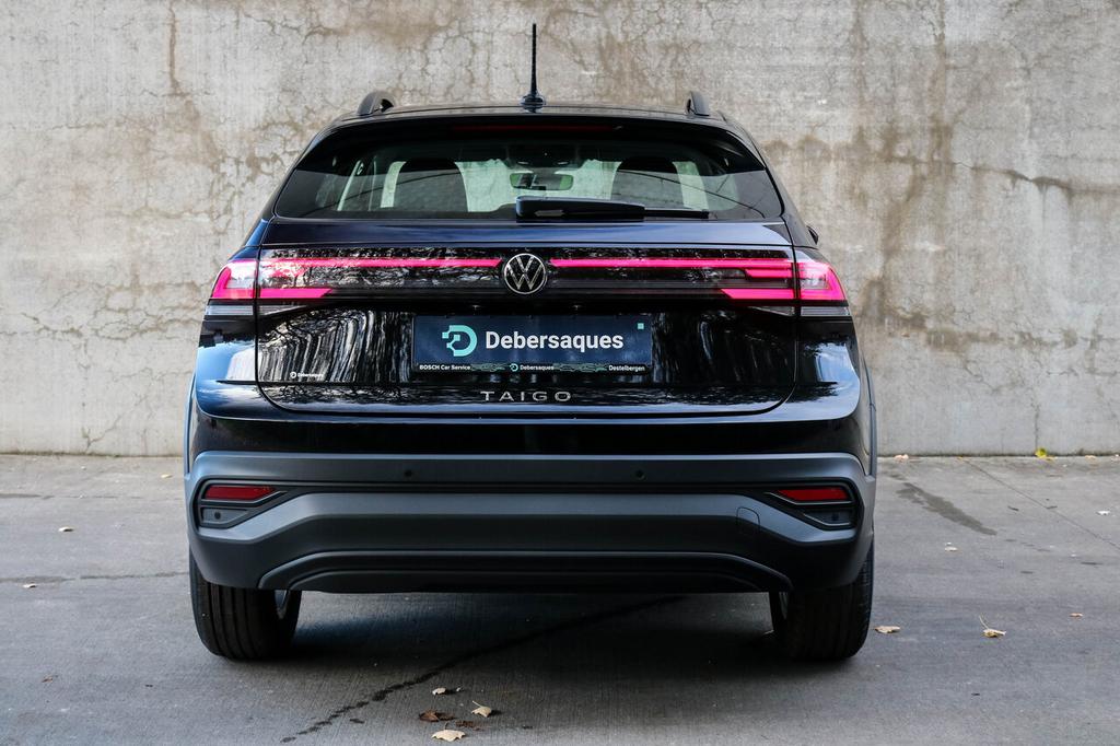 Volkswagen Taigo 1.0 TSI DSG NAVI APP PSENS+CAM, Auto's, Volkswagen, Electronic Stability Program (ESP), Euro 6, 0 kg, Zwart