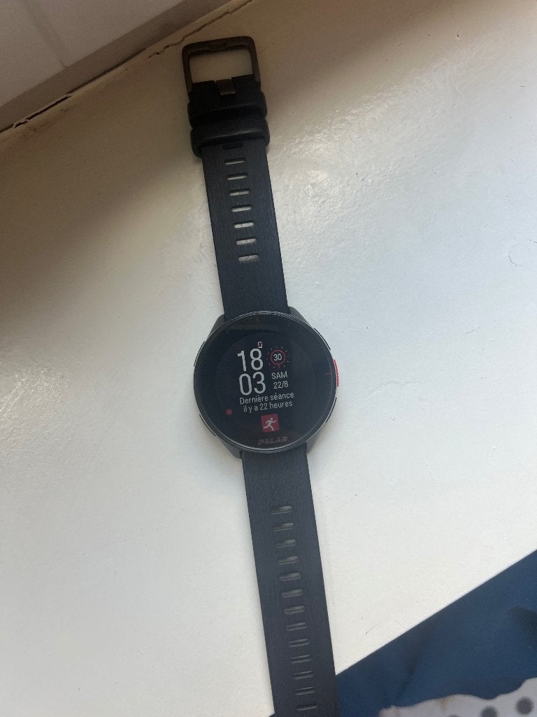 Montre Polar Pacer, Étanche, Enlèvement ou Envoi, Utilisé, Avancer d'un pas