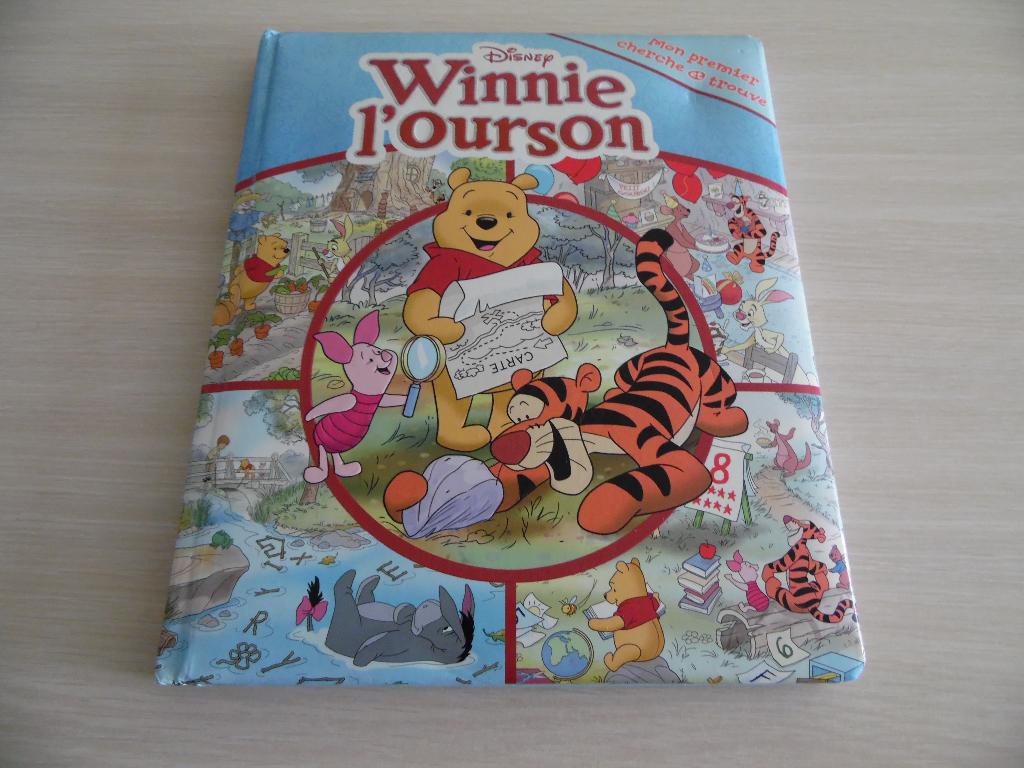 WINNNIE L'OURSON  MON PREMIER CHERCHE ET TROUVE  DISNEY, Garçon ou Fille, Enlèvement ou Envoi, Fiction général, Comme neuf