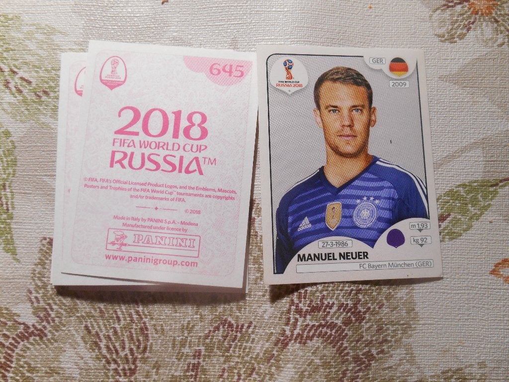 Panini Russia 2018, Enlèvement ou Envoi, Comme neuf, Sport