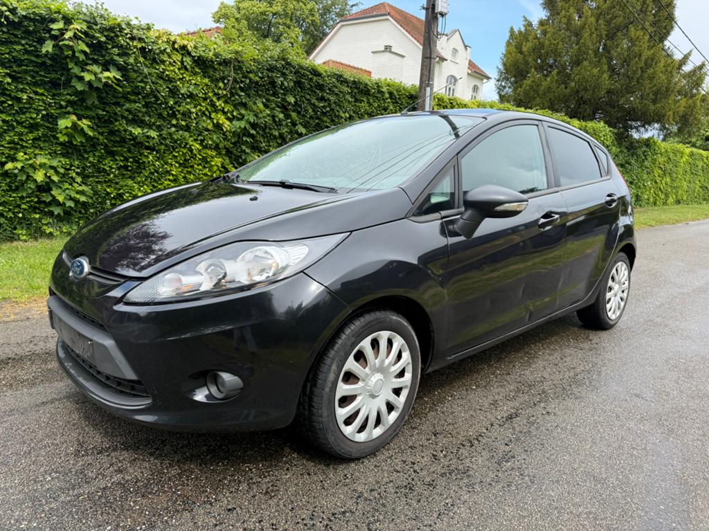 Ford Fiesta, Euro 5, Stof, Zwart, Particulier