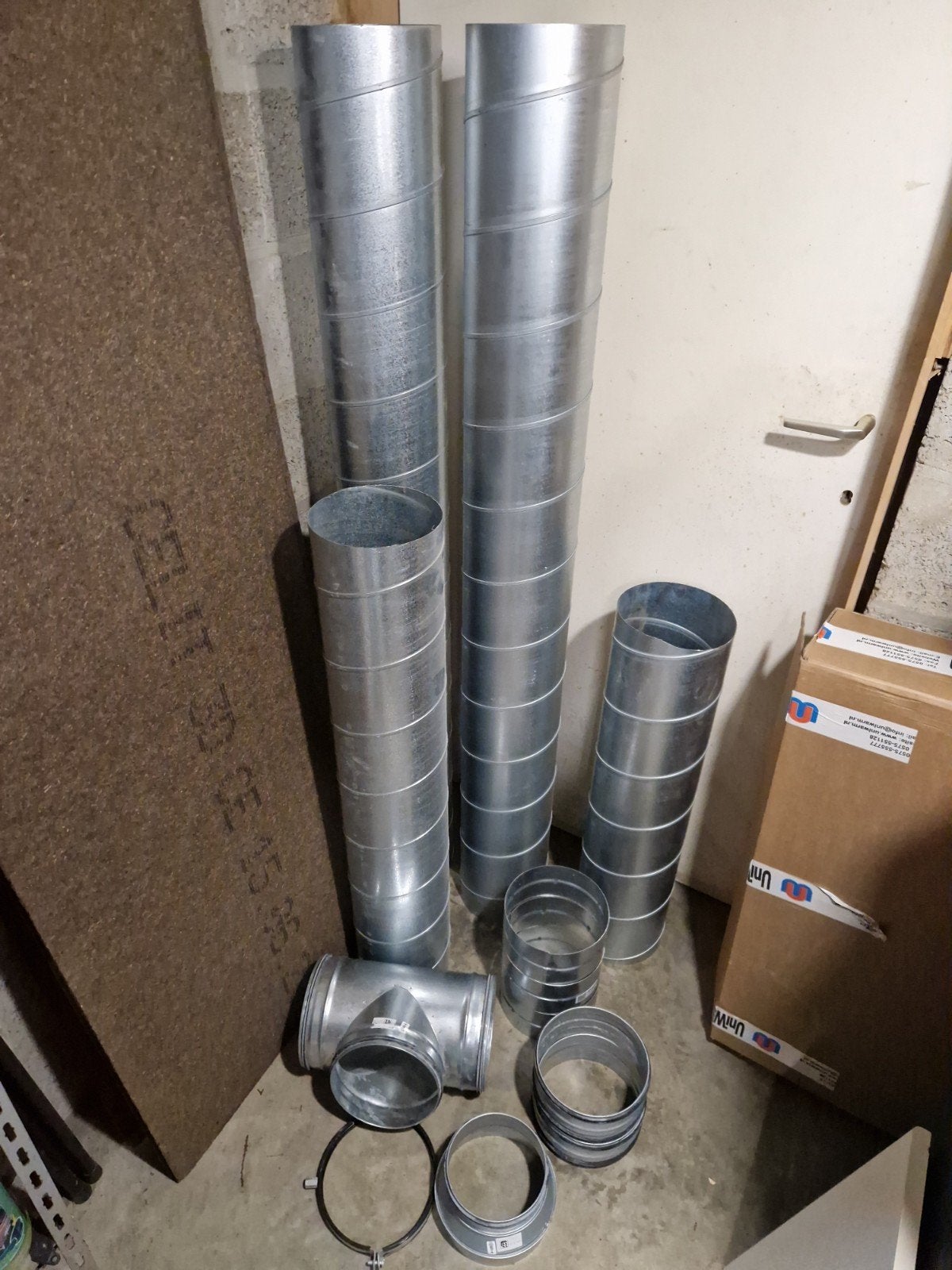 Ventilatie buizen en koppelstukken 180mm, Ophalen, Nieuw