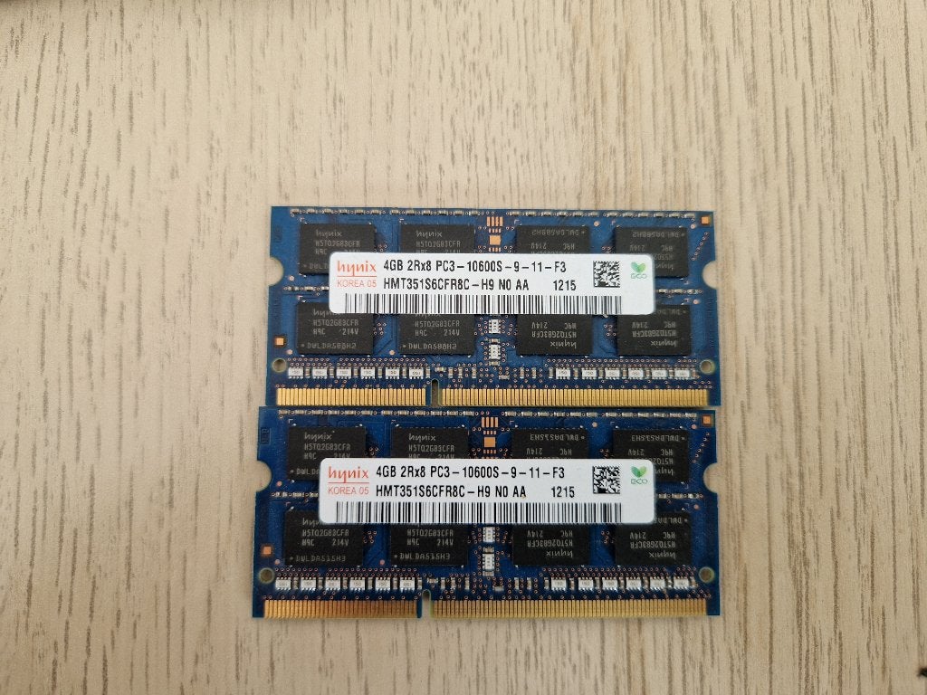 2x4GB DDR3 SDRAM, Computers en Software, Ophalen, Gebruikt, 8 GB, DDR3