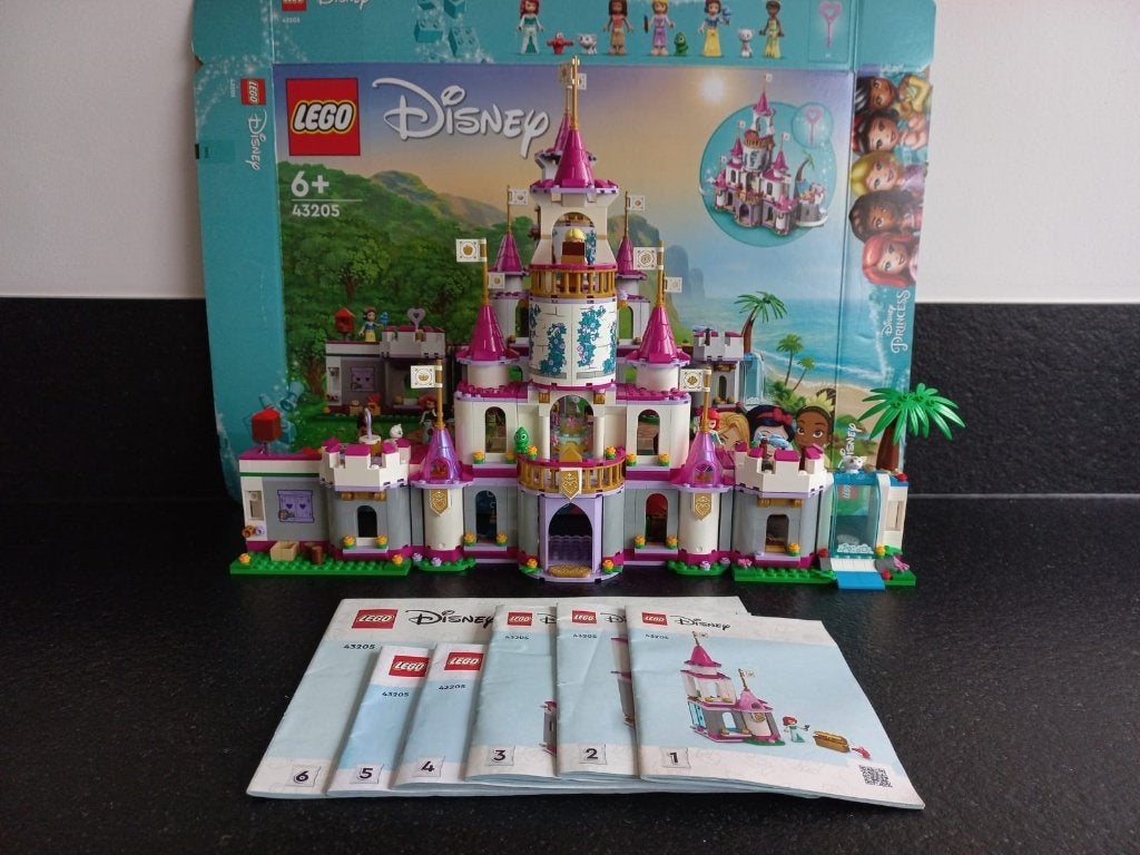 LEGO Disney Princess 43205 Aventures épiques dans le château, Enlèvement ou Envoi, Lego, Plaque de base, Comme neuf