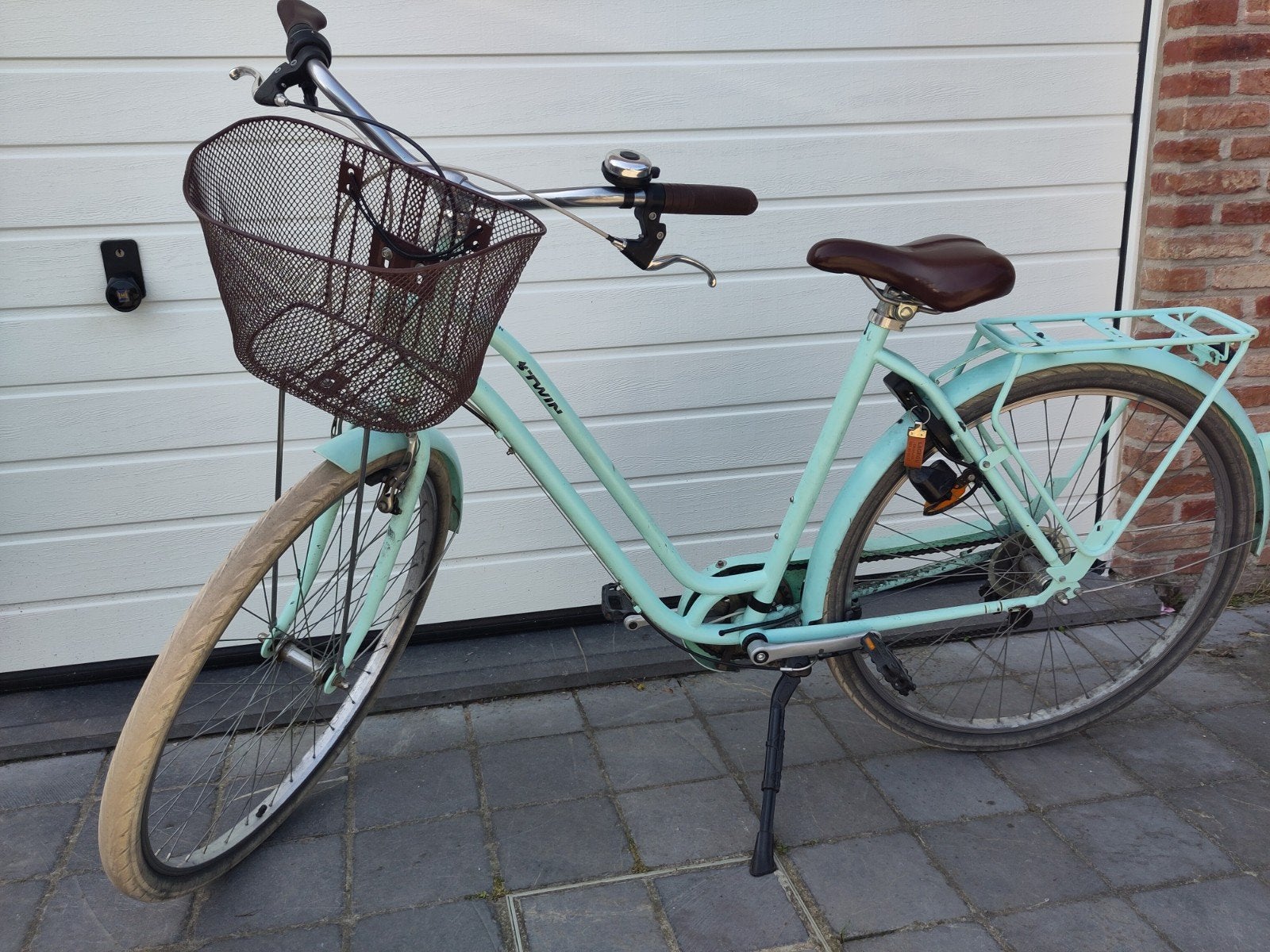 Retrofiets met mandje, Fietsen en Brommers, Ophalen