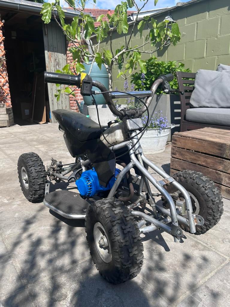 Mini quad- start, net op onderhoud geweest, Enlèvement, Utilisé, Autres types, Frein à disque