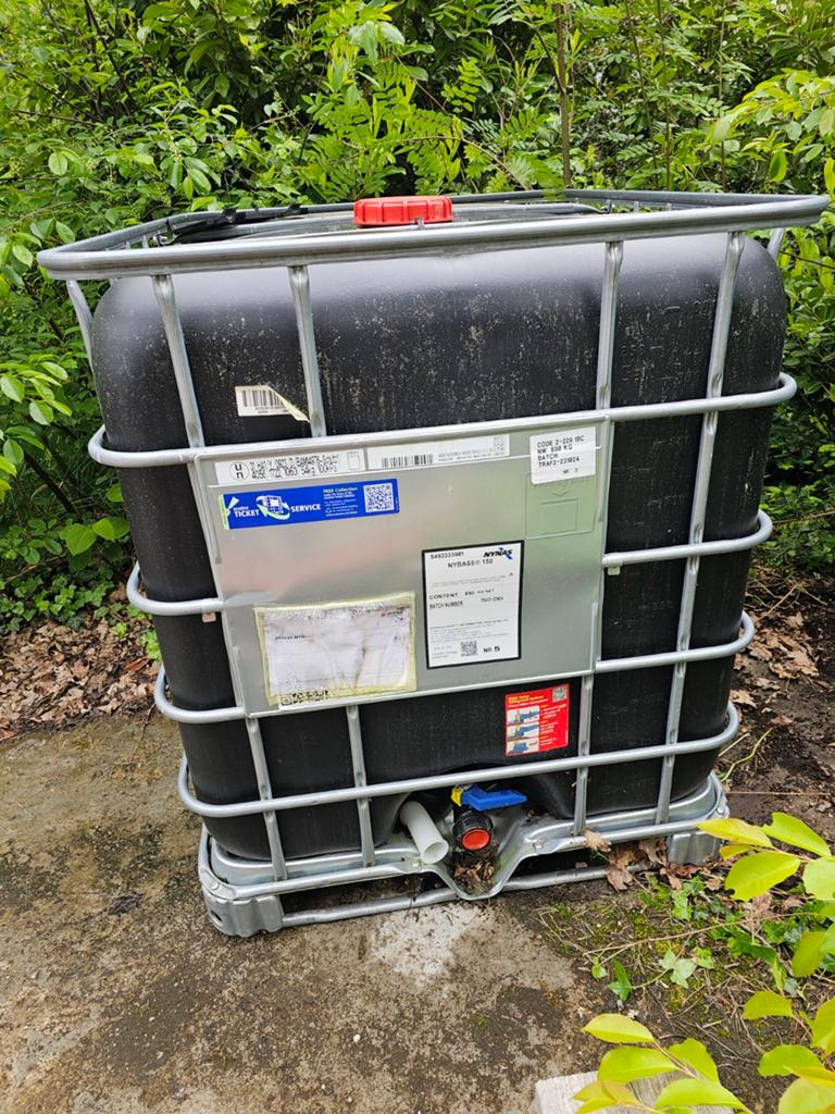 Ibc Vaten 1000 liter, Tuin en Terras, Regentonnen, Ophalen
