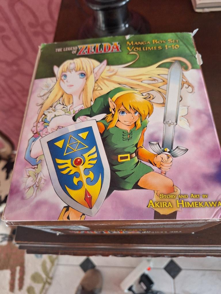 Complete box met 10 Amerikaanse Manga-Strips:Legend of Zelda, Ophalen, Akira Himekawa, Complete serie of reeks, Zo goed als nieuw