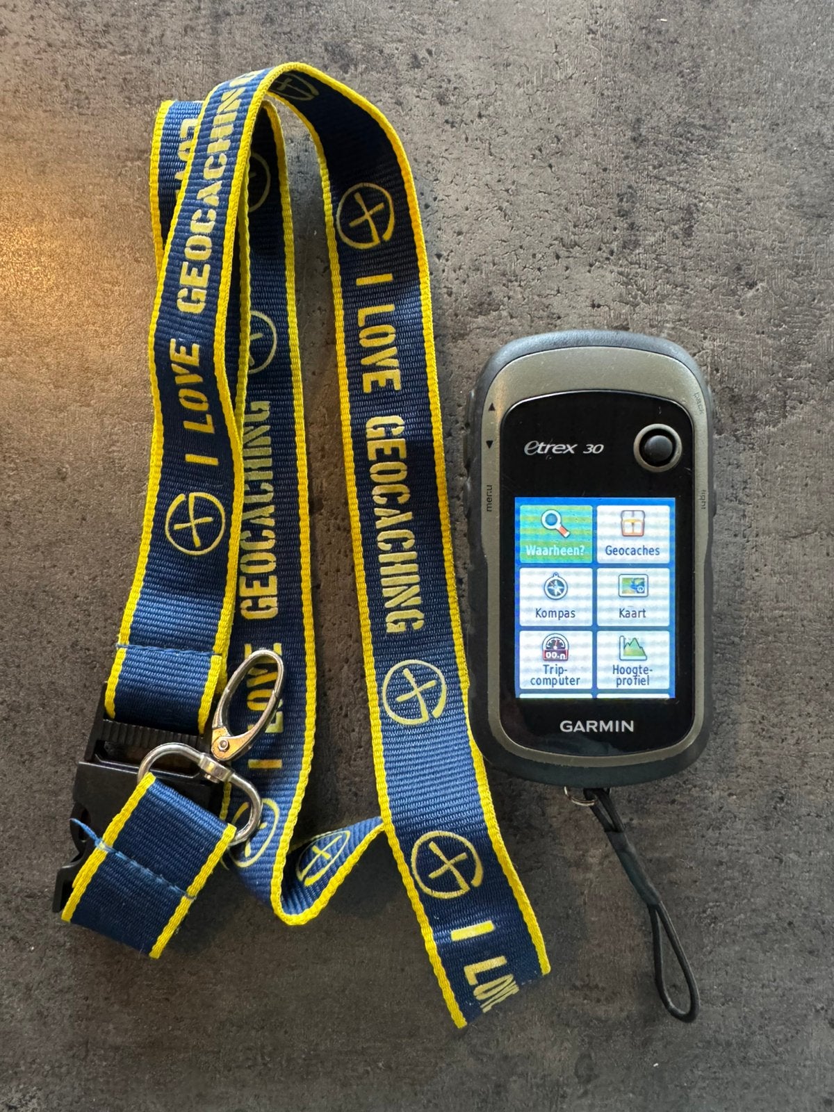 Garmin Etrex 30 gps + gps houder, Ophalen of Verzenden, Gebruikt