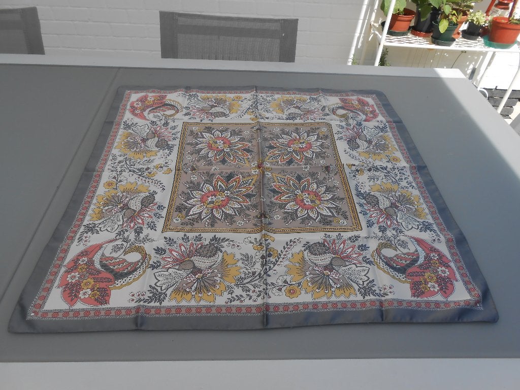 sjaal herfstbloemen, Kleding | Dames, Mutsen, Sjaals en Handschoenen, Ophalen of Verzenden, Sjaal
