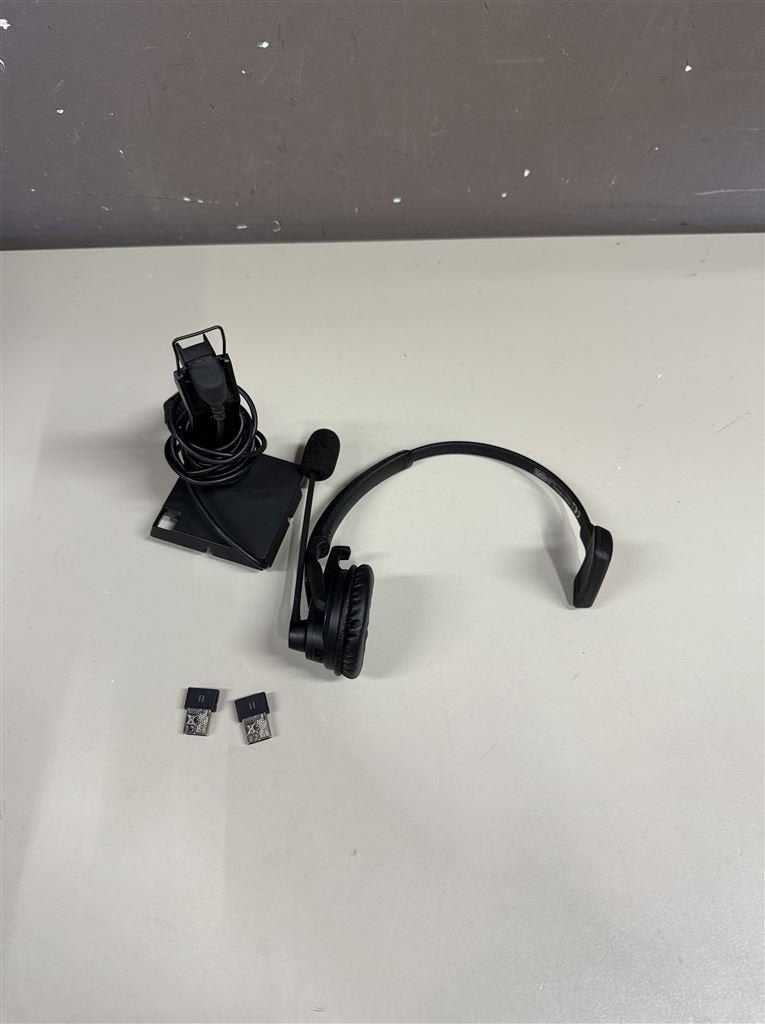 Sennheiser MB Pro 1 UC ML Zwarte Headset - koptelefoon, Ophalen of Verzenden, Zo goed als nieuw