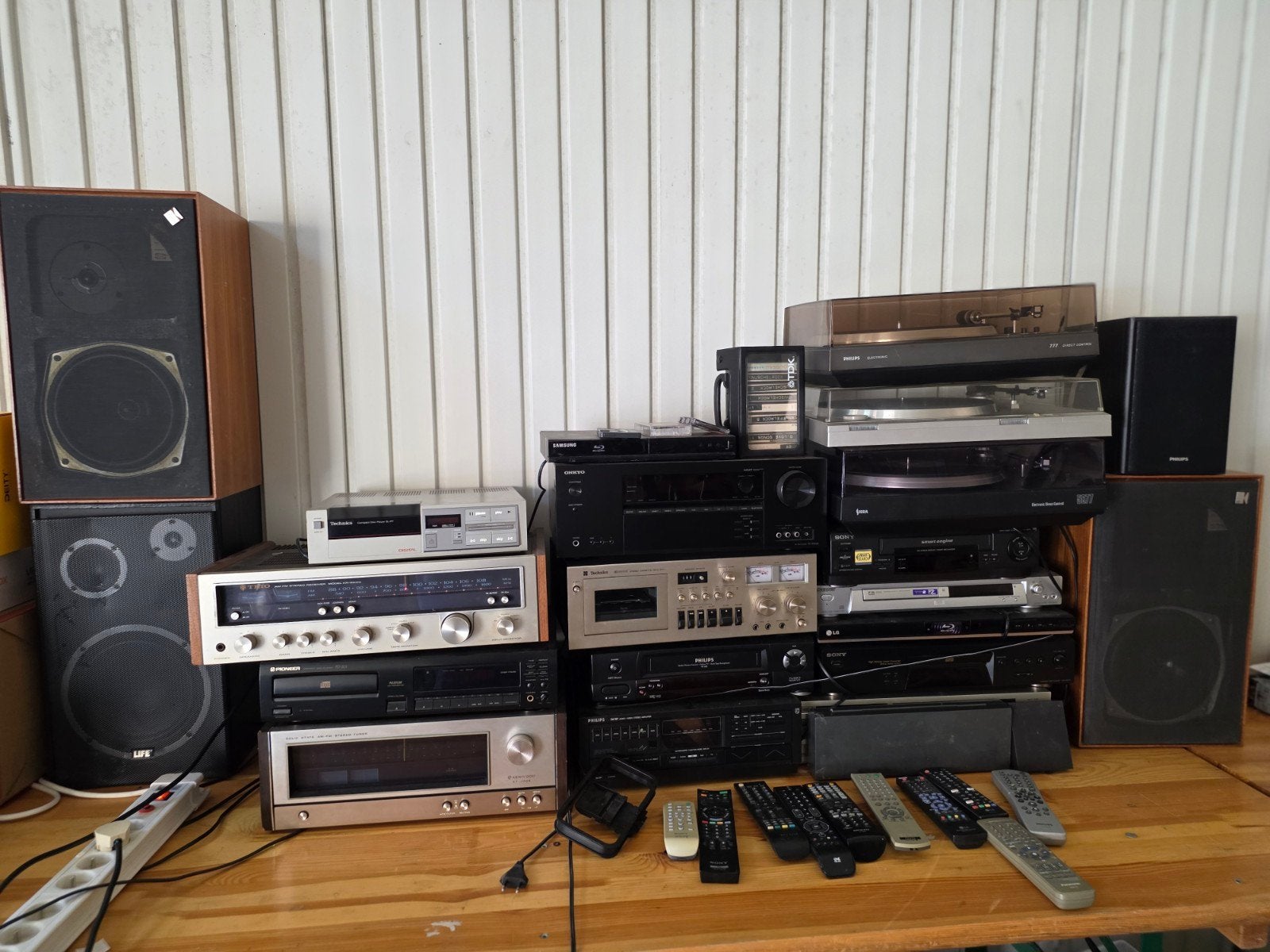 veel audiomateriaal hifi vintage, Audio, Tv en Foto, Stereoketens, Ophalen