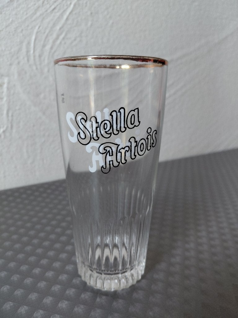 Stella Artois (MISDRUK), Collections, Marques de bière, Enlèvement ou Envoi, Comme neuf, Verre ou Verres, Stella Artois