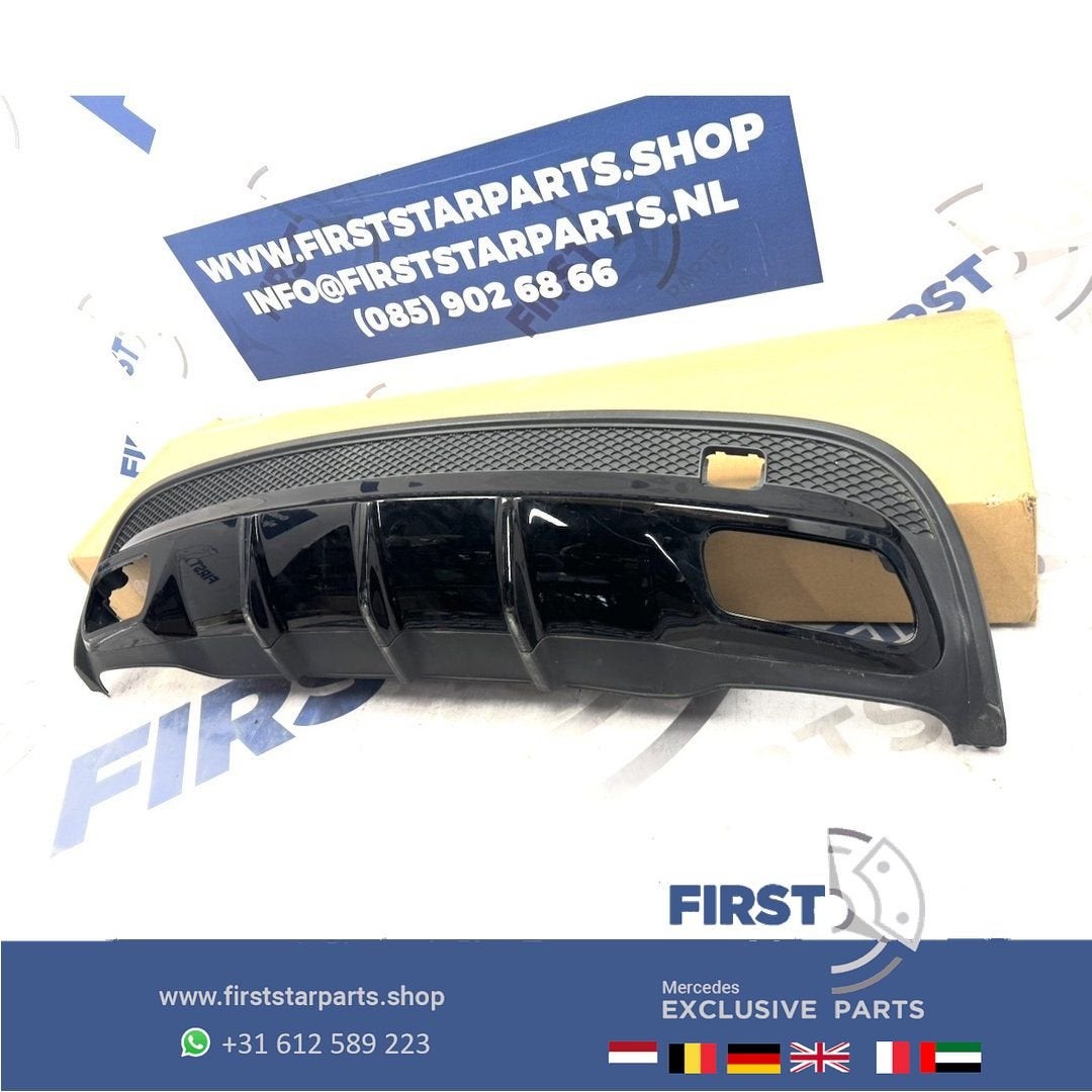 W156 GLA 45 AMG Diffuser Mercedes GLA45 2013-2018 onderlip a