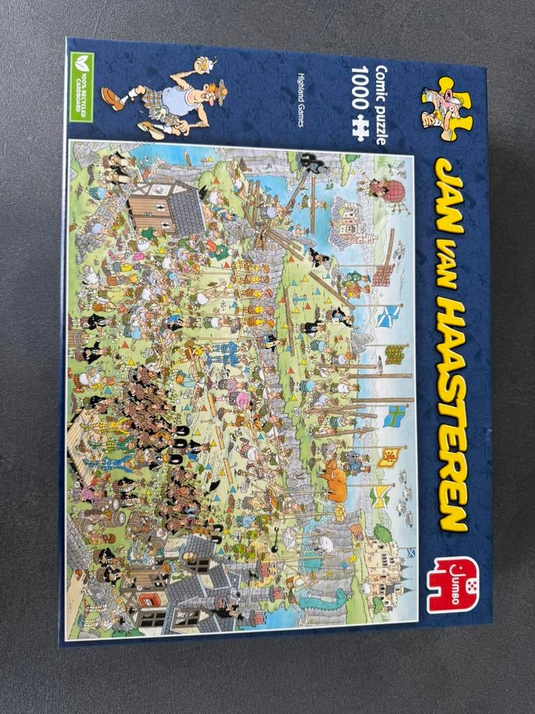 Jan Van Haasteren puzzel, Enlèvement, 500 à 1500 pièces, Utilisé, Puzzle