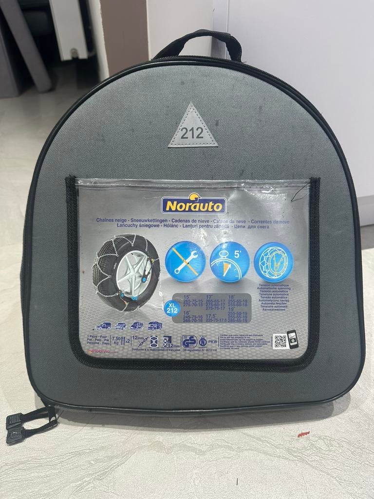Norauto sneuwketting 212 xl, Ophalen, Zo goed als nieuw